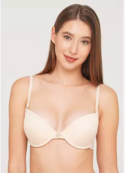 Базовый бюстгальтер c push-up Allegra 1143/20 (бежевый)