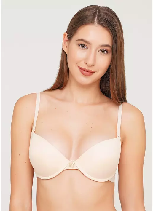 Базовий бюстгальтер з push-up Allegra 1143/20 (бежевий)