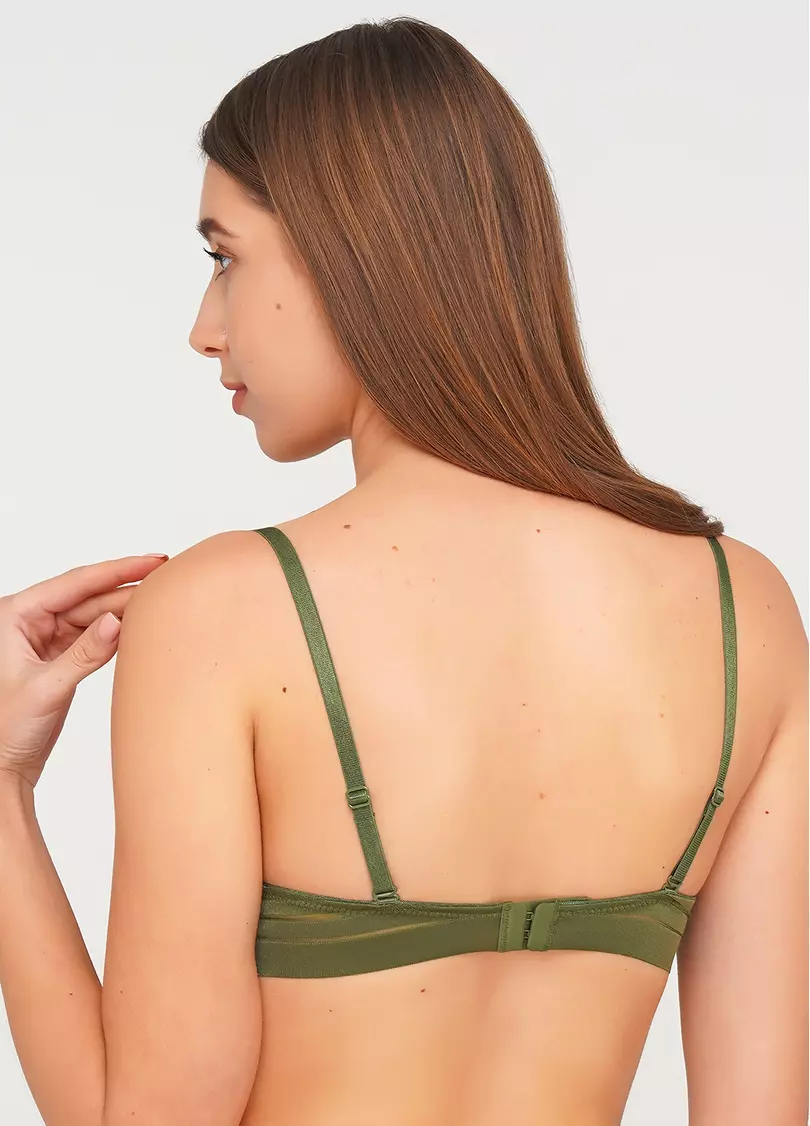 Базовий бюстгальтер з push-up Allegra 1143/20 (зелений)