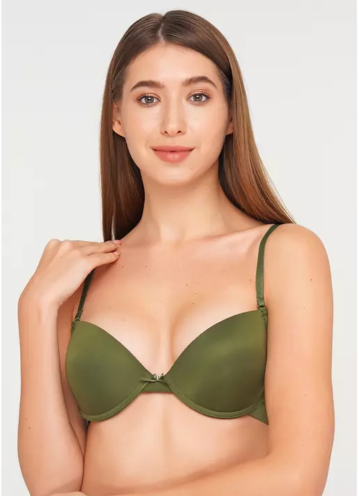 Базовый бюстгальтер c push-up Allegra 1143/20 (зеленый)