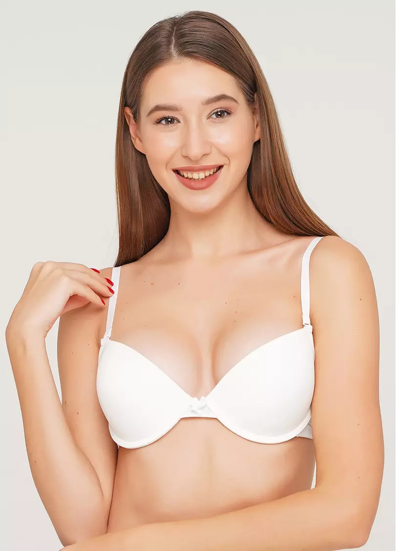 Базовий бюстгальтер з push-up Allegra 1143/20 (білий)