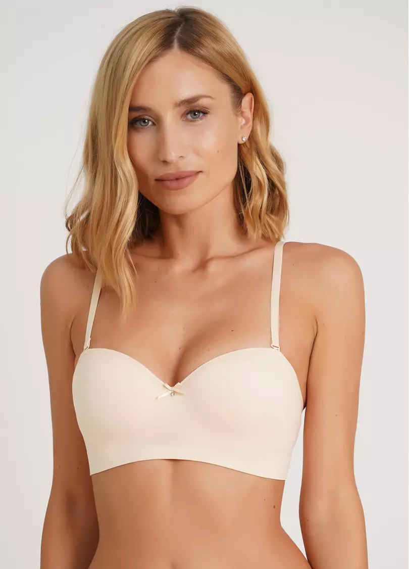 Бюстгальтер балконет с формованной чашкой Amanda 1183/20 beige (бежевый)