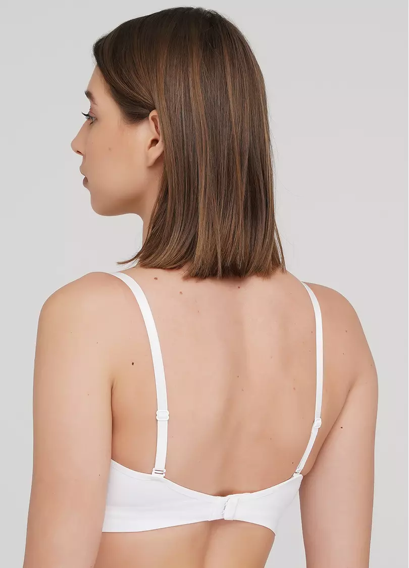 Бюстгальтер балконет з формованою чашкою Amanda 1183/20 (білий)