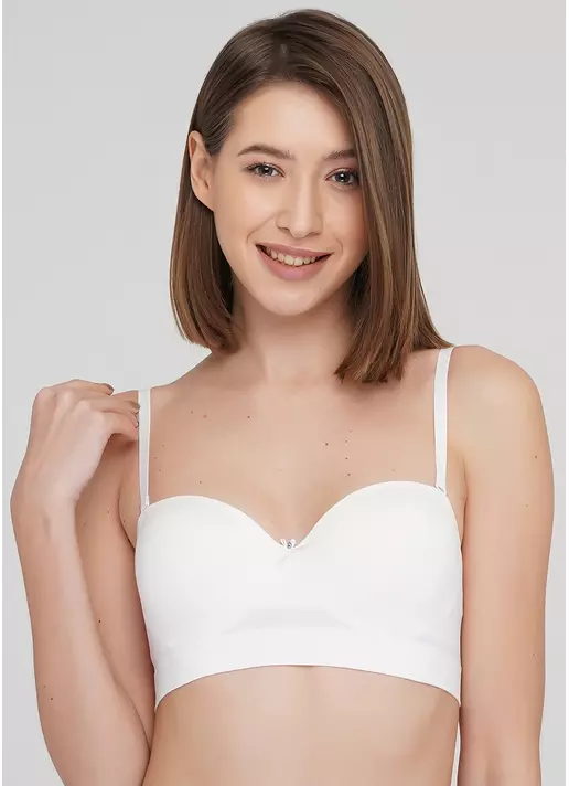 Бюстгальтер балконет с формованной чашкой Amanda 1183/20 (белый)
