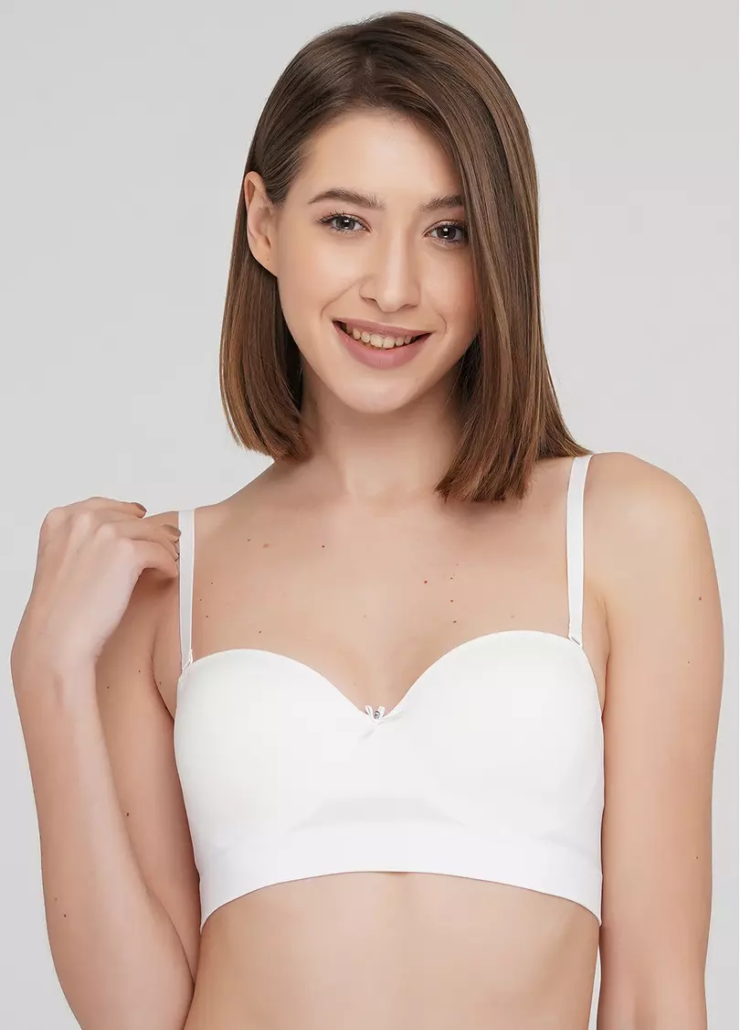 Бюстгальтер балконет з формованою чашкою Amanda 1183/20 (білий)