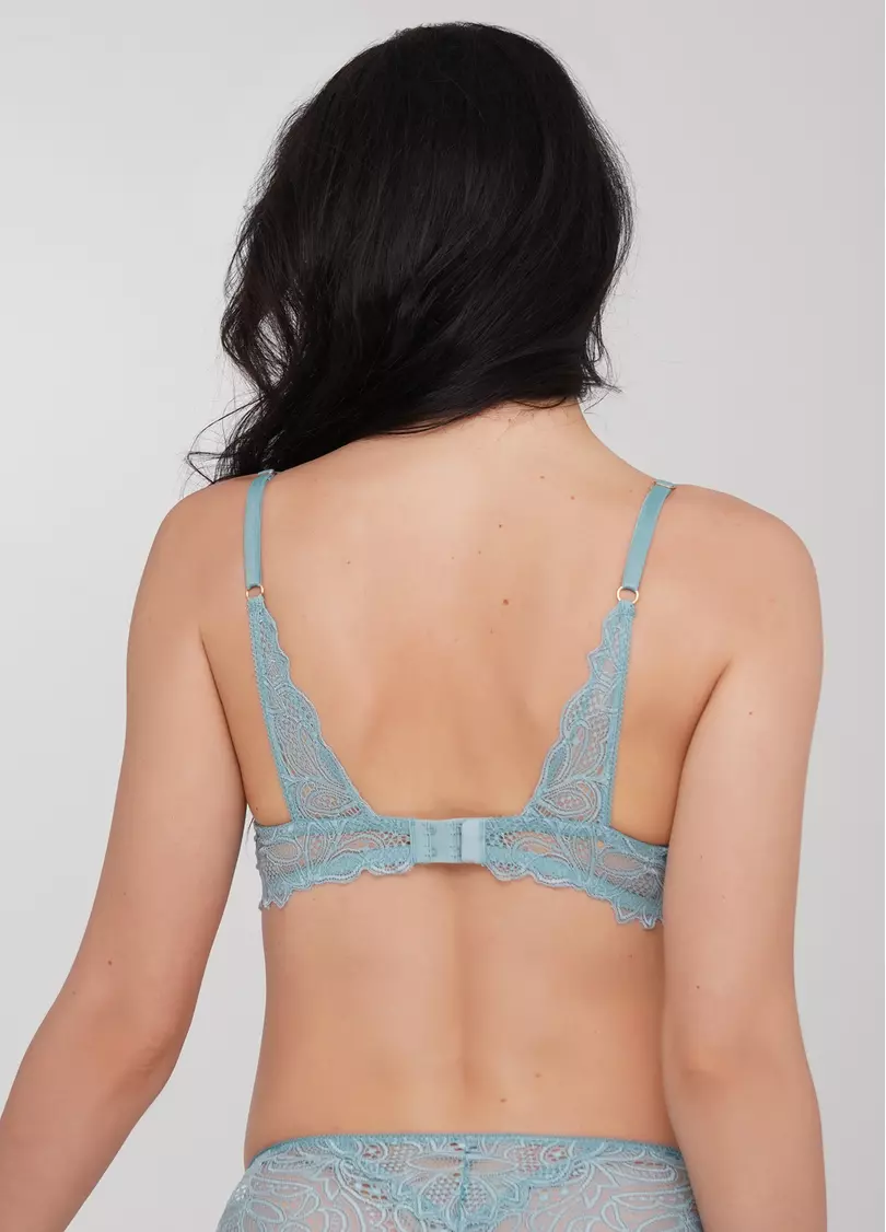 Бюстгальтер пуш-ап з мереживом Blue forest 1110/31 (м'ятний)