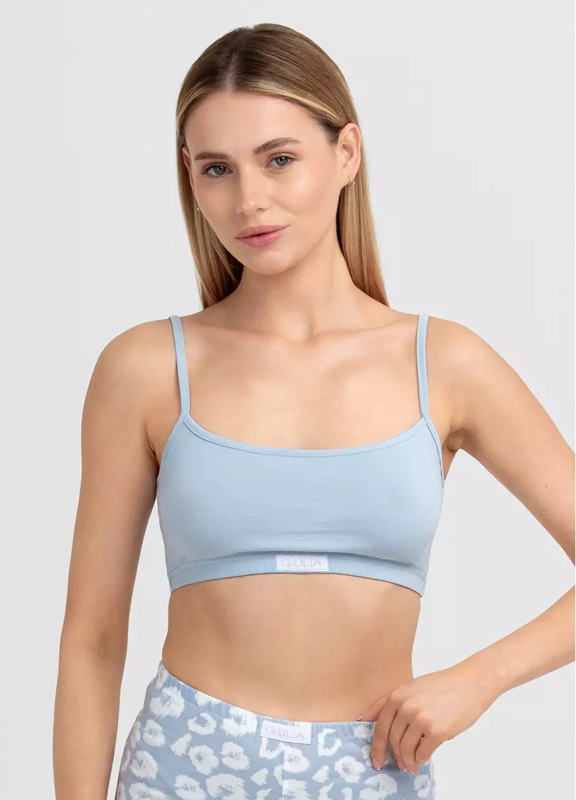 Топ бавовняний COTTON BLOOM 4112/60 ballad blue (блакитний)