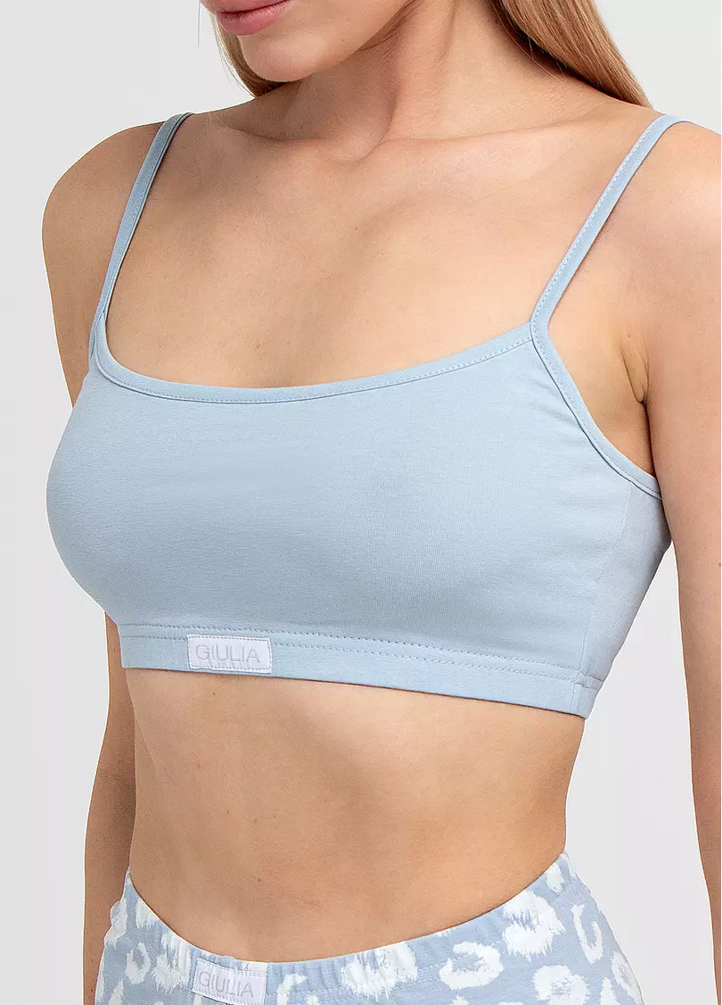 Топ бавовняний COTTON BLOOM 4112/60 ballad blue (блакитний)