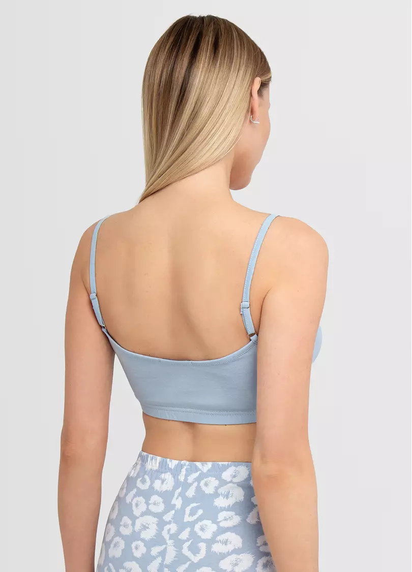 Топ бавовняний COTTON BLOOM 4112/60 ballad blue (блакитний)