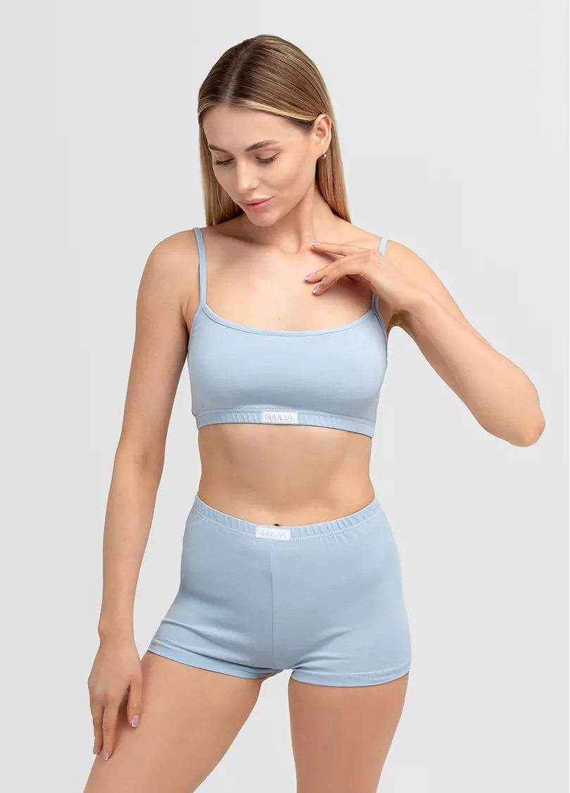 Топ бавовняний COTTON BLOOM 4112/60 ballad blue (блакитний)