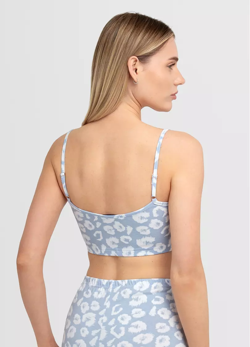 Топ бавовняний COTTON BLOOM 4112/60 ballad blue leo (блакитний)