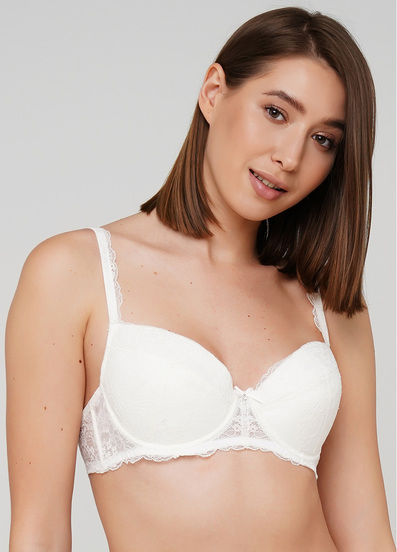 Бюстгальтер с push-up формованной чашкой Camilla 1212/01N (белый)