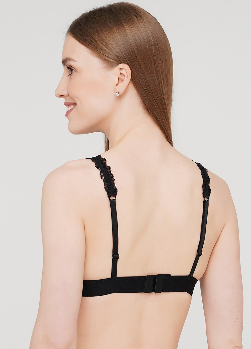 Бюстгальтер бралет з трикутною чашкою Carmelita 1601/31 (чорний)