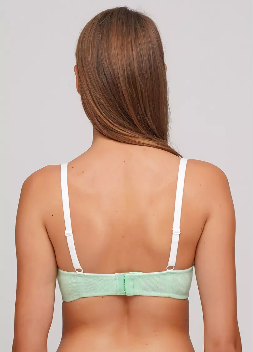 Хлопковый бюстгальтер с формованной чашкой Elegia 1514/61