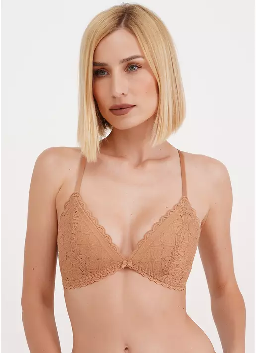 Бюстгальтер з трикутними чашками Emily 1507/31 macchiato (бежевий)