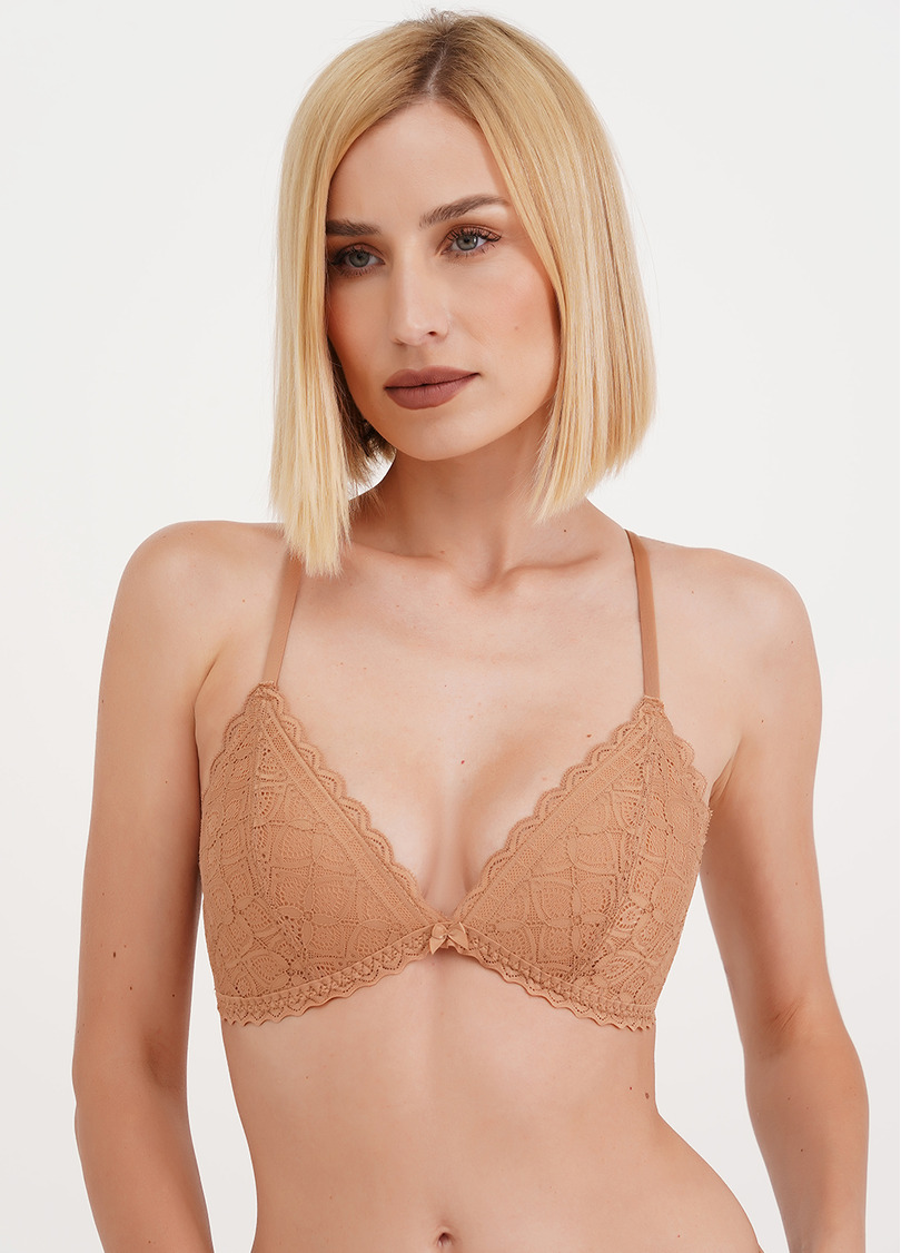 Бюстгальтер с треугольными чашками Emily 1507/31 macchiato (бежевый)