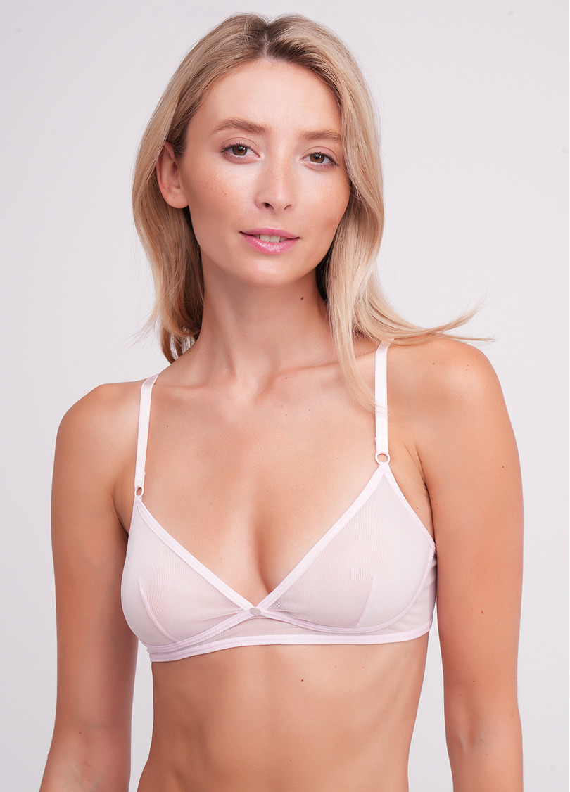 Бюстгальтер бралет Glam 1611/40 pale lilac (рожевий)