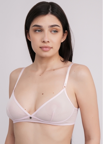 Бюстгальтер бралетт Glam 1611/40 pale lilac (розовый)