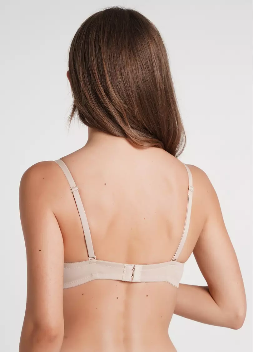 Бюстгальтер з класичною формованою чашкою L1501A0 (бежевий)