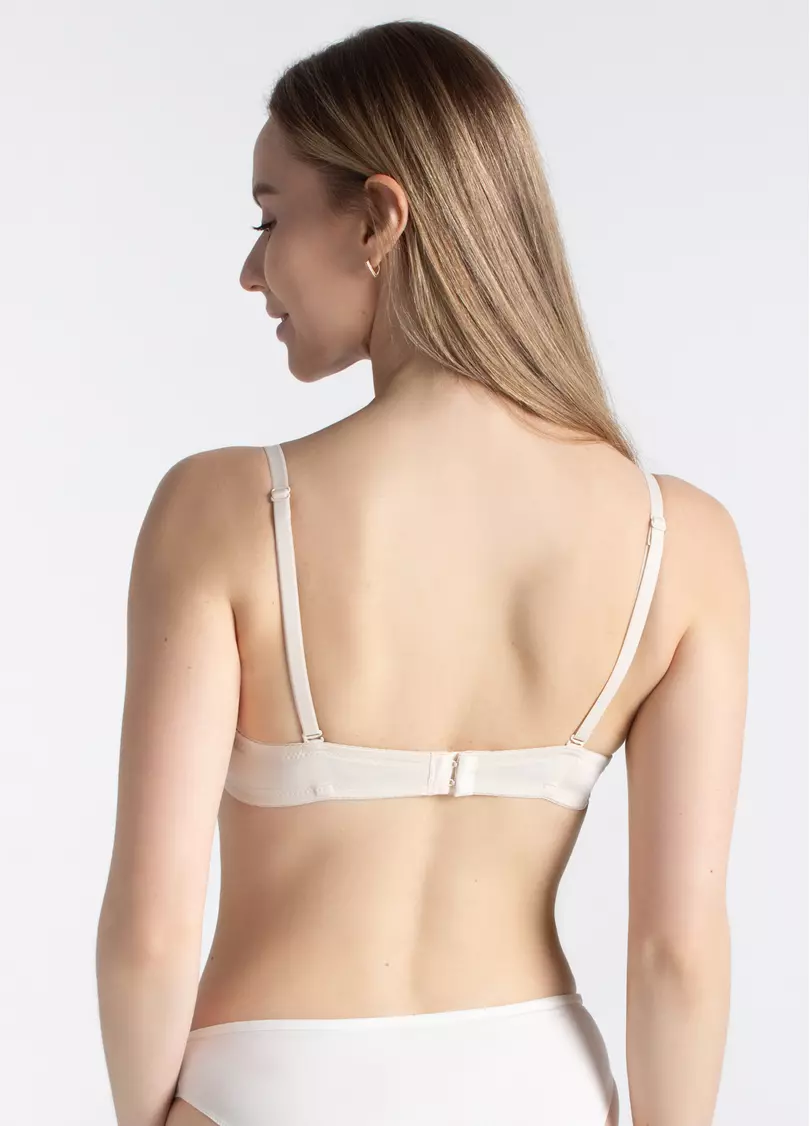 Бюстгальтер з класичною формованою чашкою L1501A0 (перлинний)