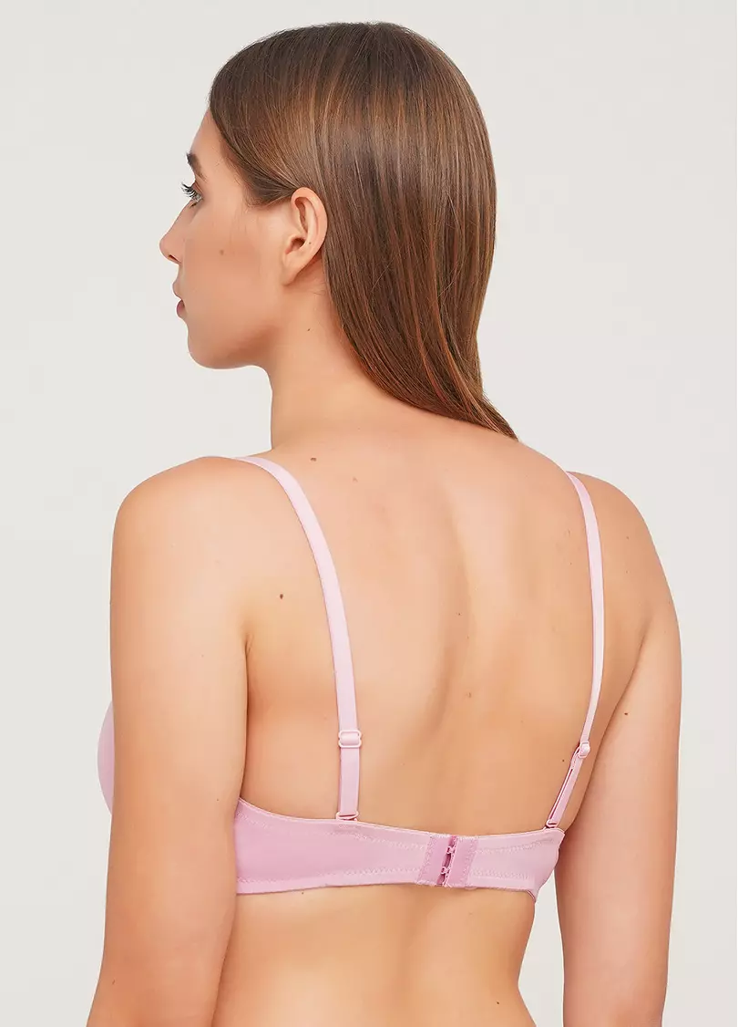 Бюстгальтер с классической формованной чашкой L1501A0 (розовый)