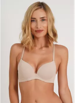 Бюстгальтер з подвійним push-up L1503A0 (бежевий)