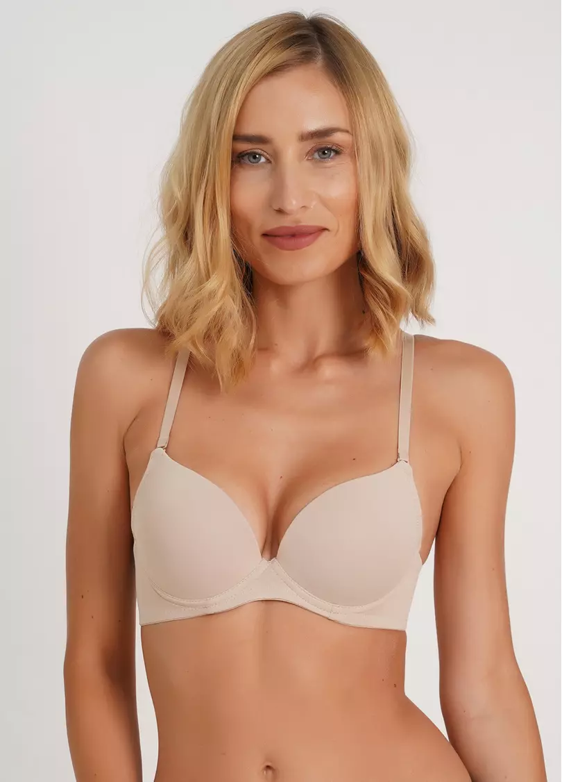 Бюстгальтер с двойным push-up L1503A0 (бежевый)