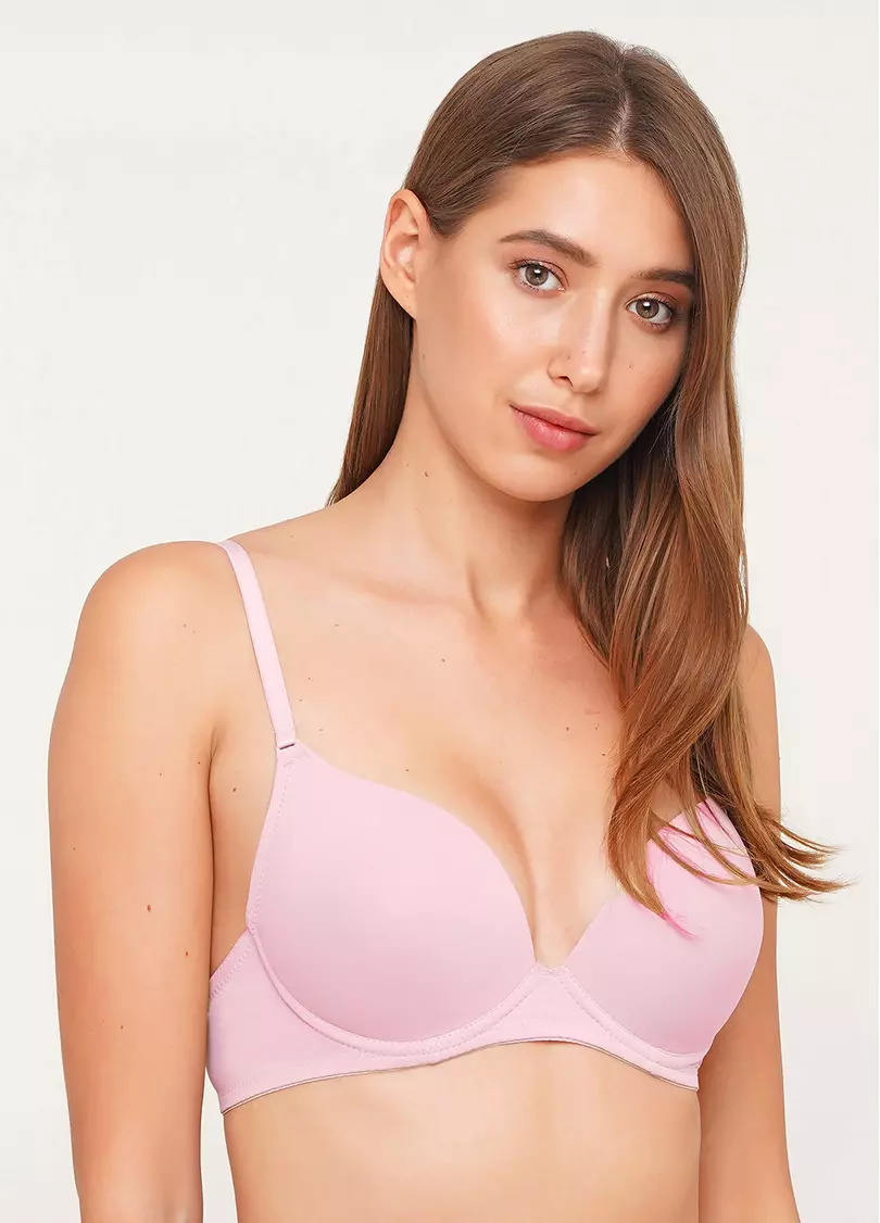 Бюстгальтер с двойным push-up L1503A0 (розовый)