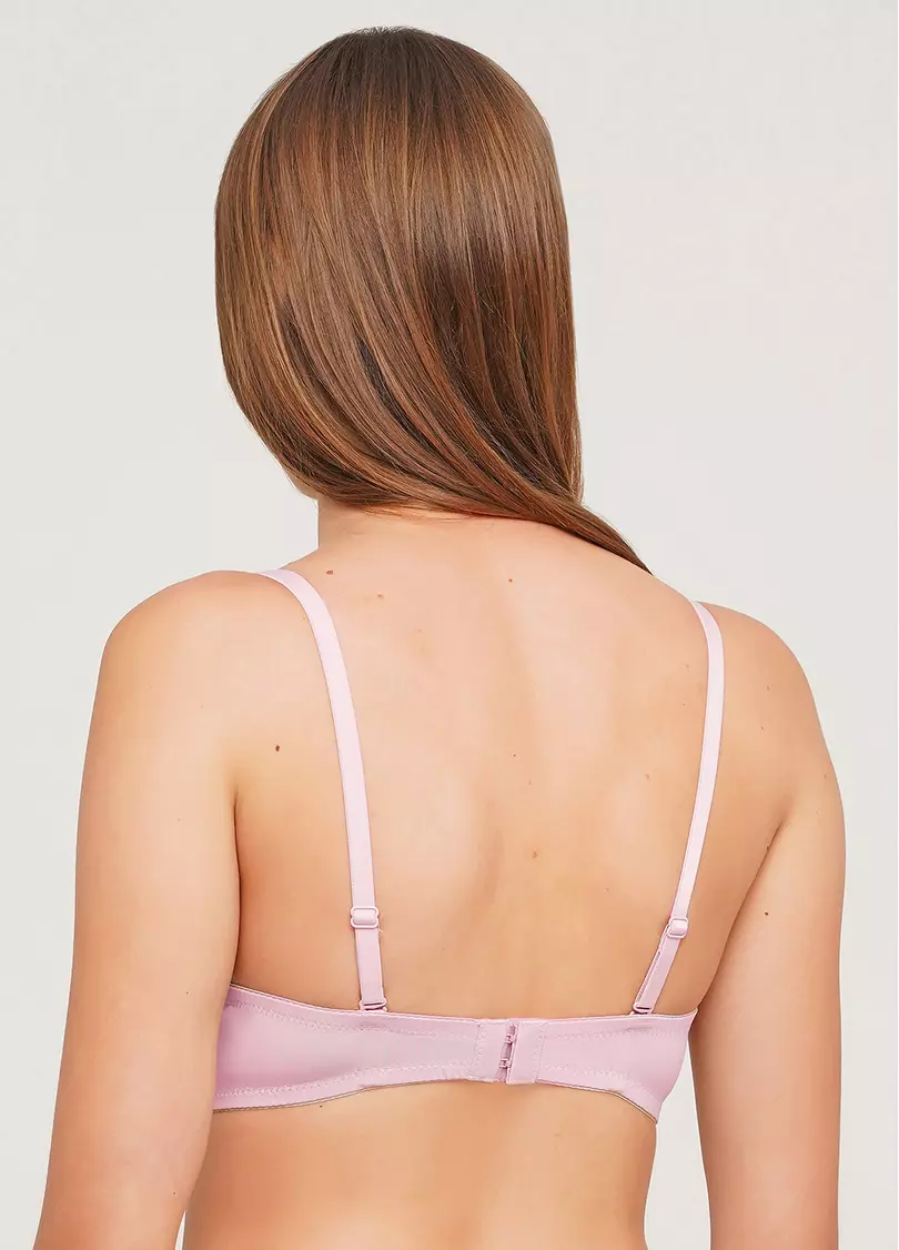 Бюстгальтер с двойным push-up L1503A0 (розовый)