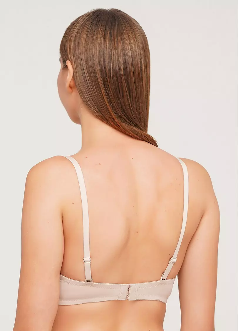 Бюстгальтер с двойным push-up формованной чашки L1505A0 (бежевый)