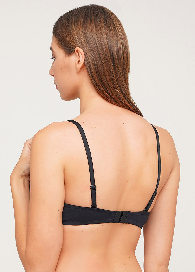 Бюстгальтер з подвійним push-up формованої чашки L1505A0 (чорний)