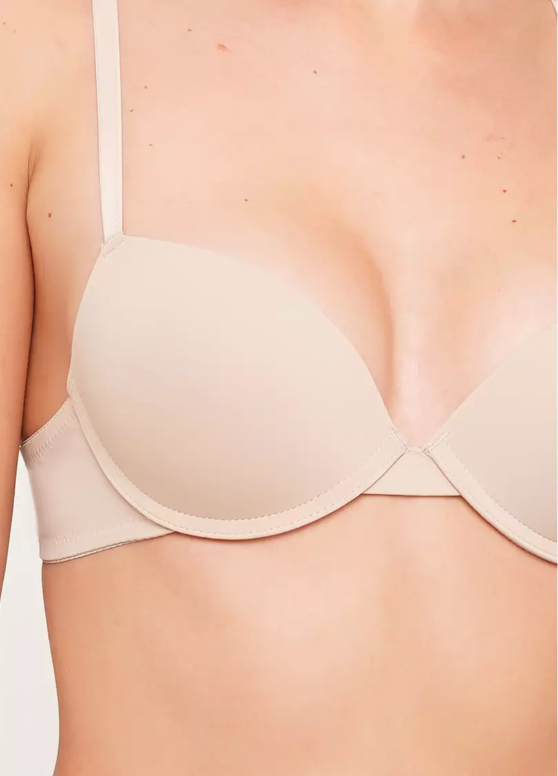 Бюстгальтер с гладкой формованной чашкой L1509A0 БЕЖЕВИЙ  (бежевый)