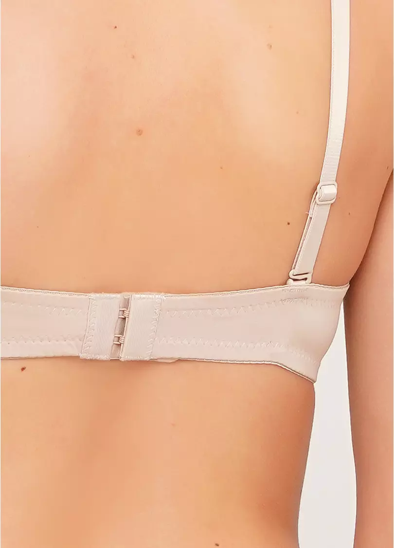 Бюстгальтер с гладкой формованной чашкой L1509A0 БЕЖЕВИЙ  (бежевый)