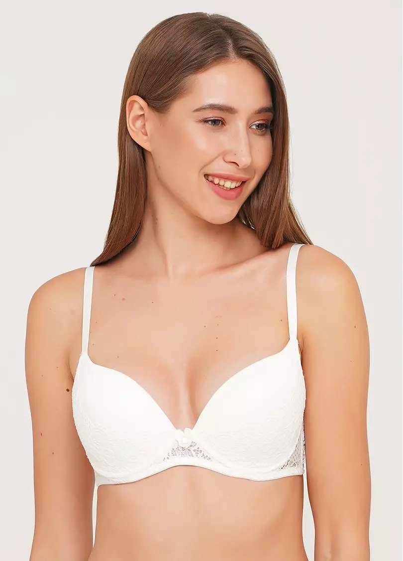 Бюстгальтер с формованной чашкой Laura 1123/21 (белый)