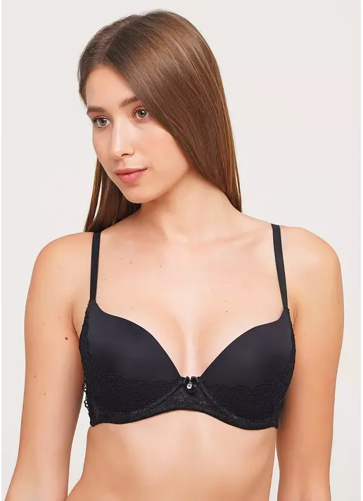 Бюстгальтер с формованной чашкой Laura 1123/21 (черный)
