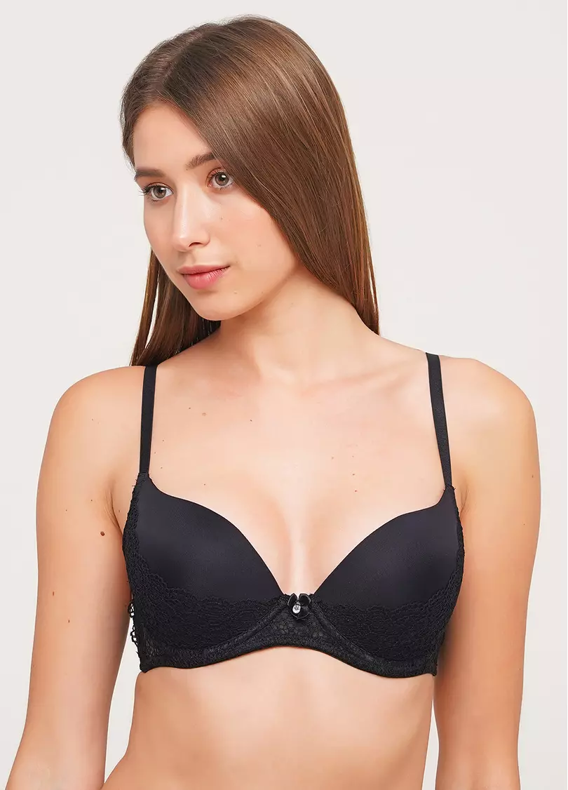 Бюстгальтер с формованной чашкой Laura 1123/21 (черный)
