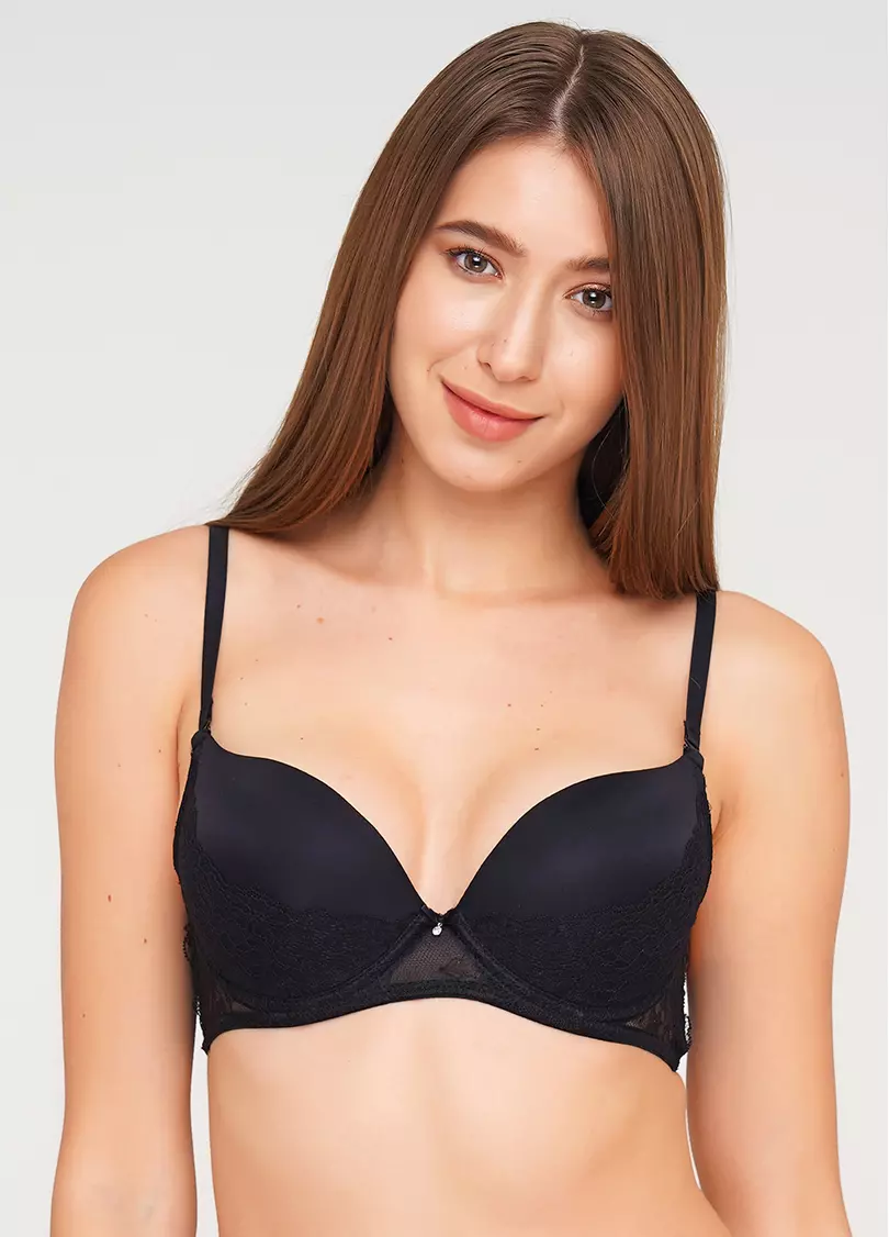 Бюстгальтер пуш ап Laura 1123/21N (чорний)