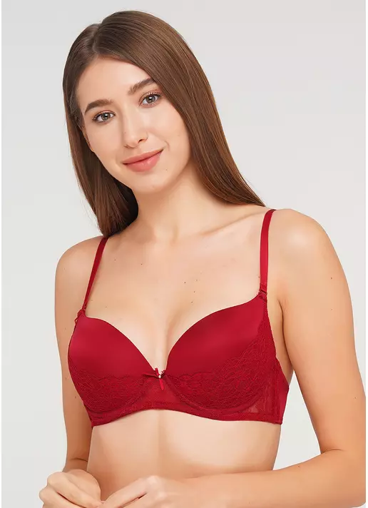 Бюстгальтер пуш ап Laura 1123/21N (красный)