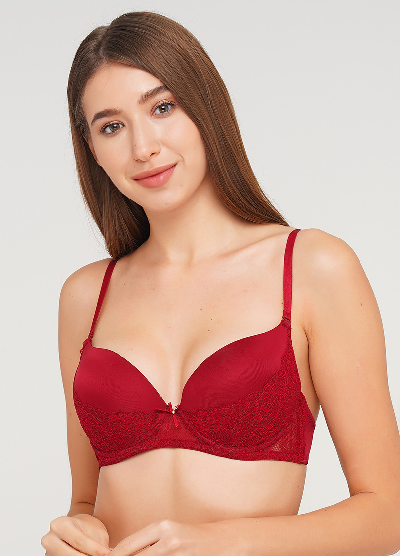 Бюстгальтер пуш ап Laura 1123/21N (червоний)