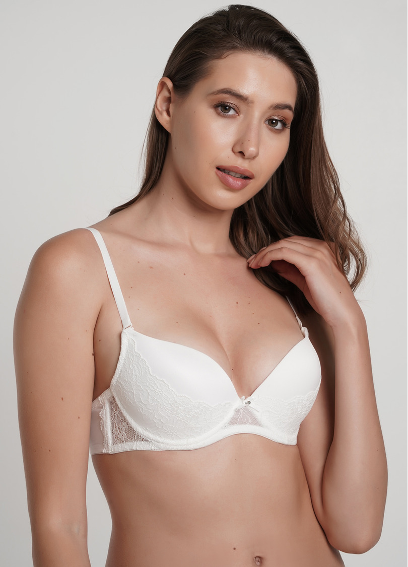 Бюстгальтер пуш ап Laura 1123/21N whisper white (білий)