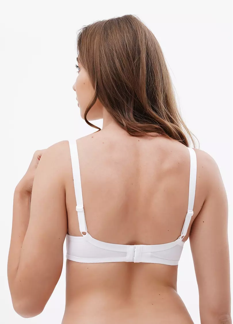 Бюстгальтер из микрофибры без Push-up Luwa 1503/20 white (белый)