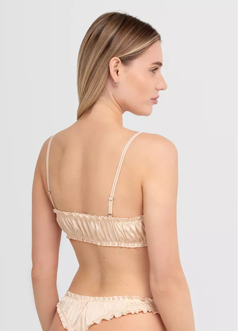 Шовковий бралет MOON SILK 1618/100 (бежевий)