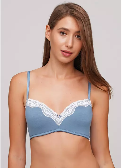 Бюстгальтер бескаркасный Medeya 1524/61 (голубой)