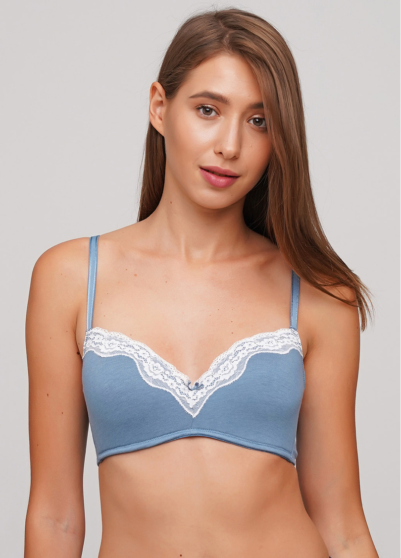 Бюстгальтер бескаркасный Medeya 1524/61 (голубой)