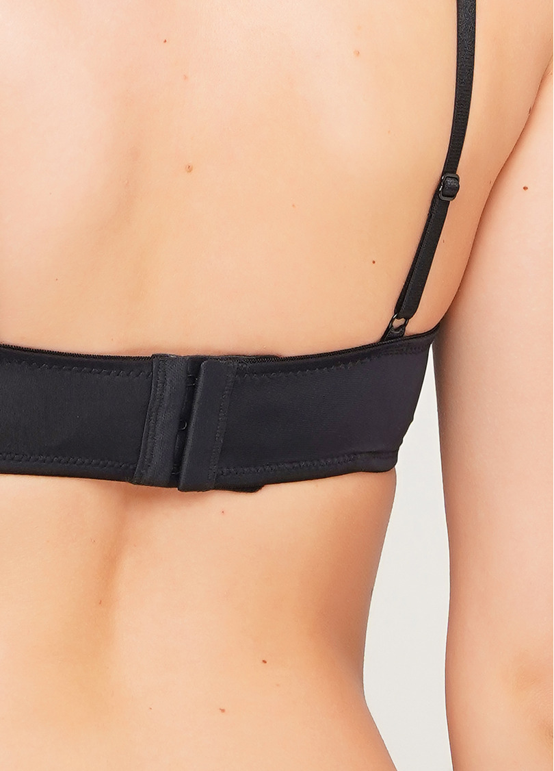 Бюстгальтер балконет кружевной Monica 1213/21 (черный)