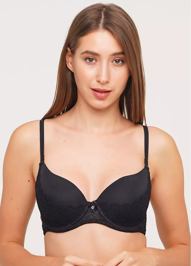 Бюстгальтер з формованою чашкою без push-up Patrizia 1133/21 (чорний)