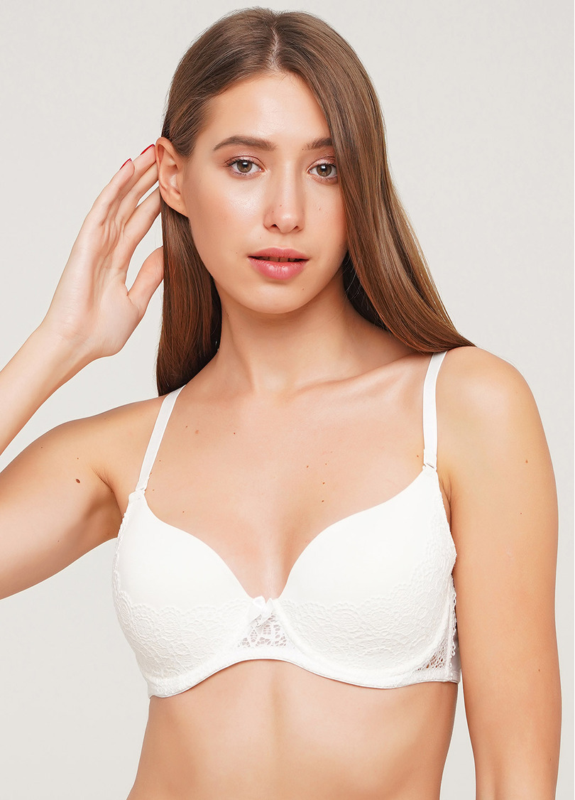 Бюстгальтер с формованной чашкой без push-up Patrizia 1133/21 (белый)