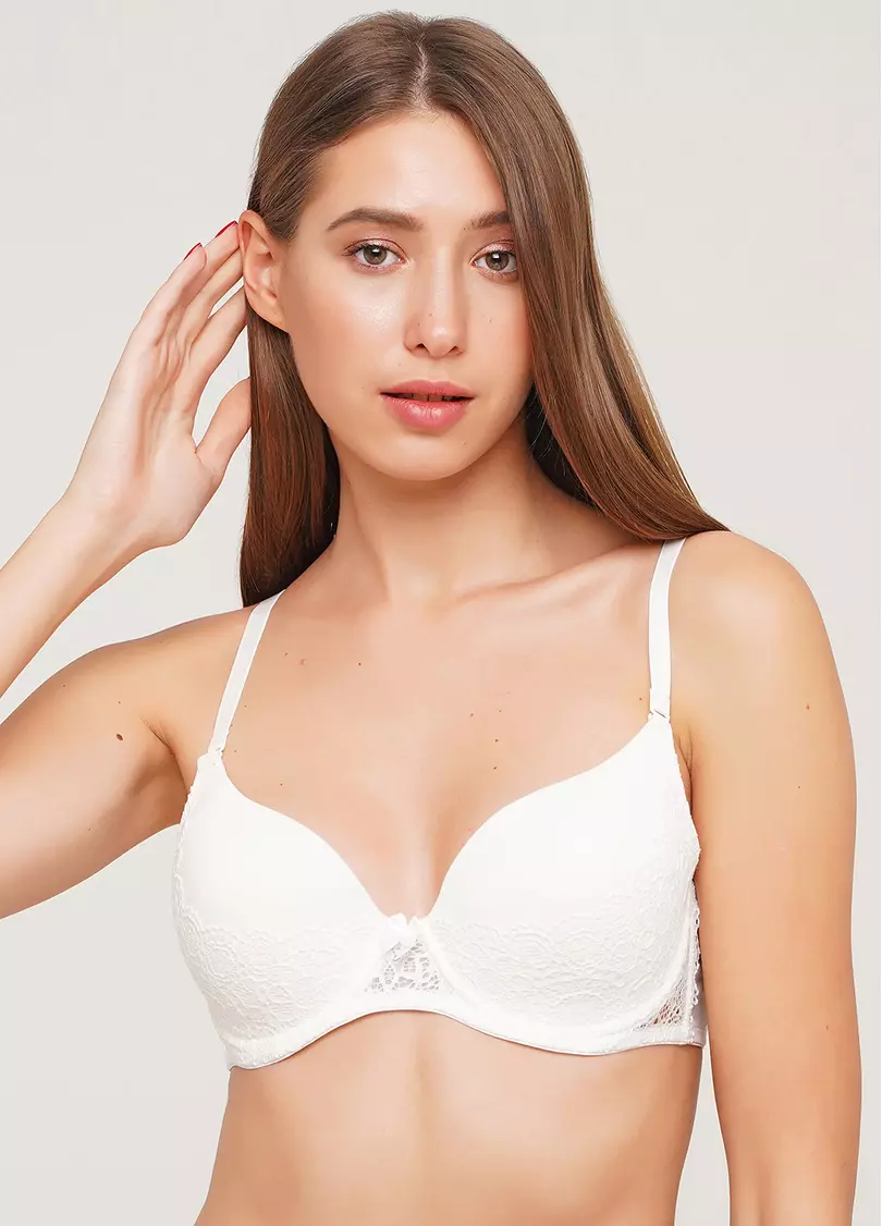 Бюстгальтер с формованной чашкой без push-up Patrizia 1133/21 (белый)