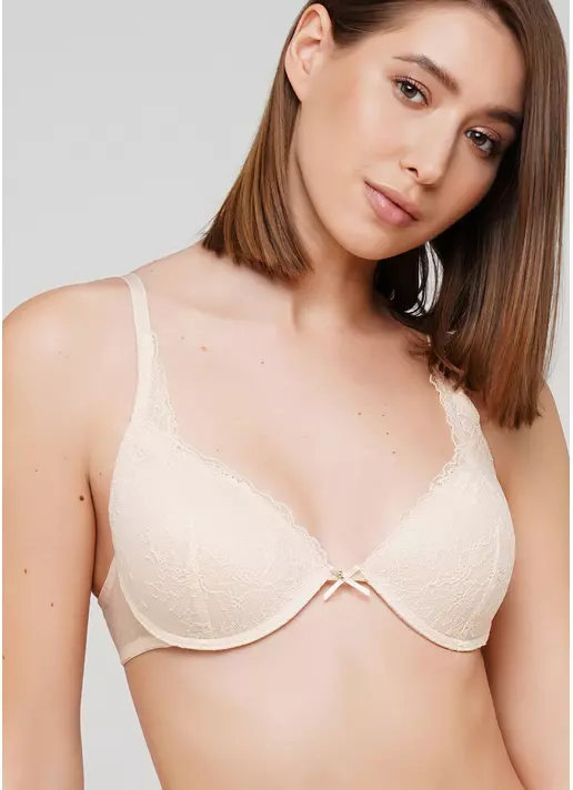 Кружевной бюстгальтер Silvia 1172/21 (бежевый)