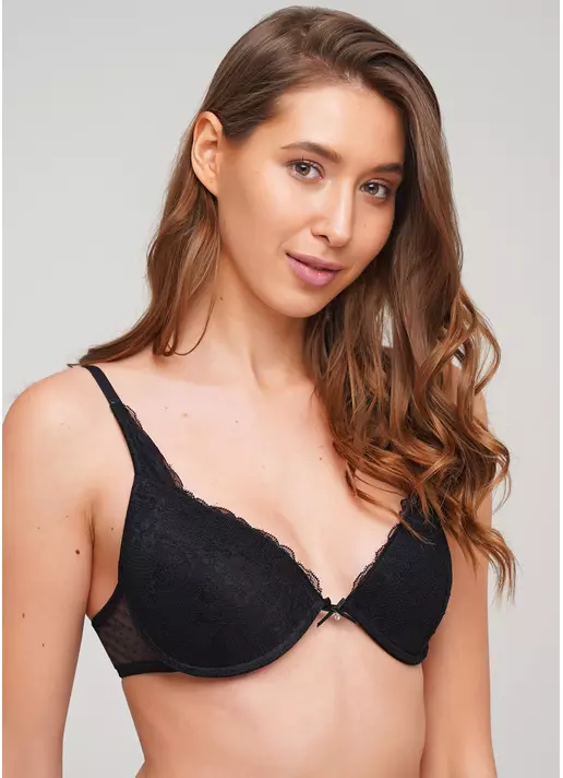 Кружевной бюстгальтер Silvia 1172/21 (черный)